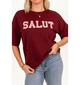 21Jewelz Shirt Salut - bordeaux