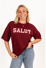 21Jewelz Shirt Salut - bordeaux