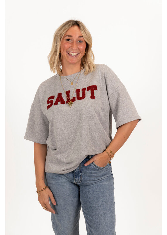 21Jewelz Shirt Salut - grijs