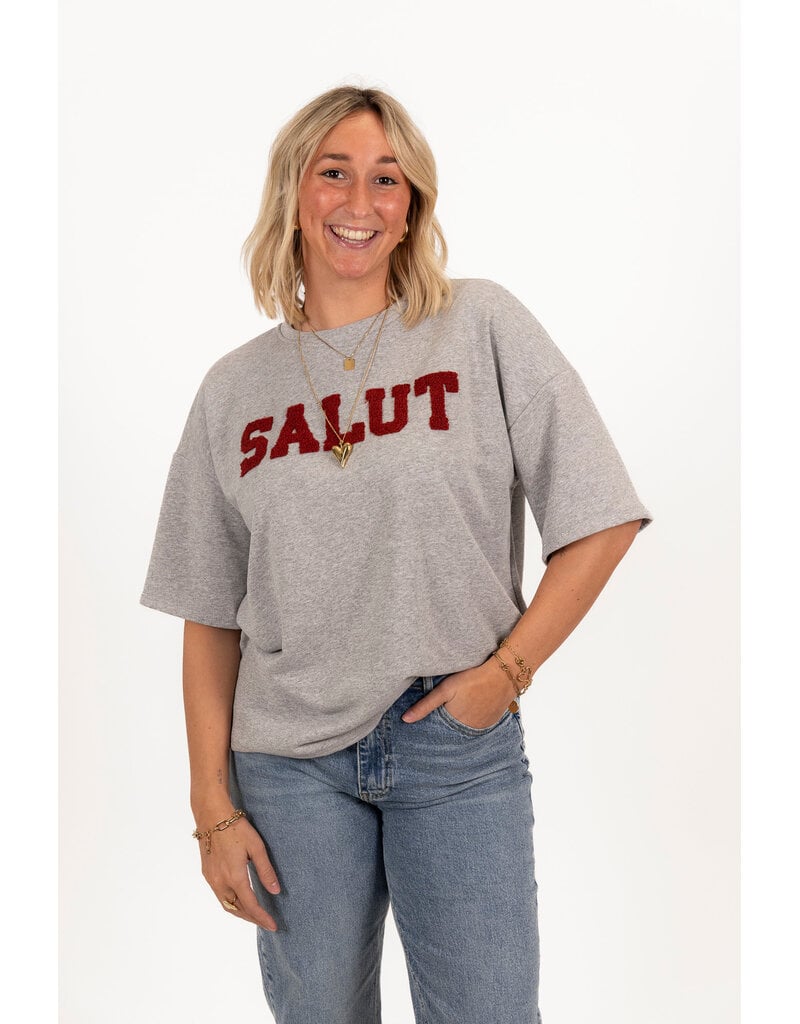 21Jewelz Shirt Salut - grijs