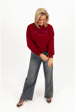 21Jewelz Sweater club soho - bordeaux
