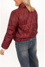 21Jewelz Gewatteerde bomber - bordeaux