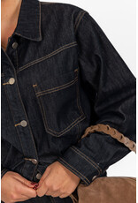 21Jewelz Jeans jasje met opvallend stiksel