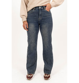 21Jewelz Straight fit wide leg jeans - blauw