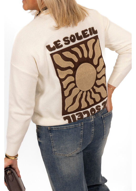 21Jewelz Le soleil trui - ecru