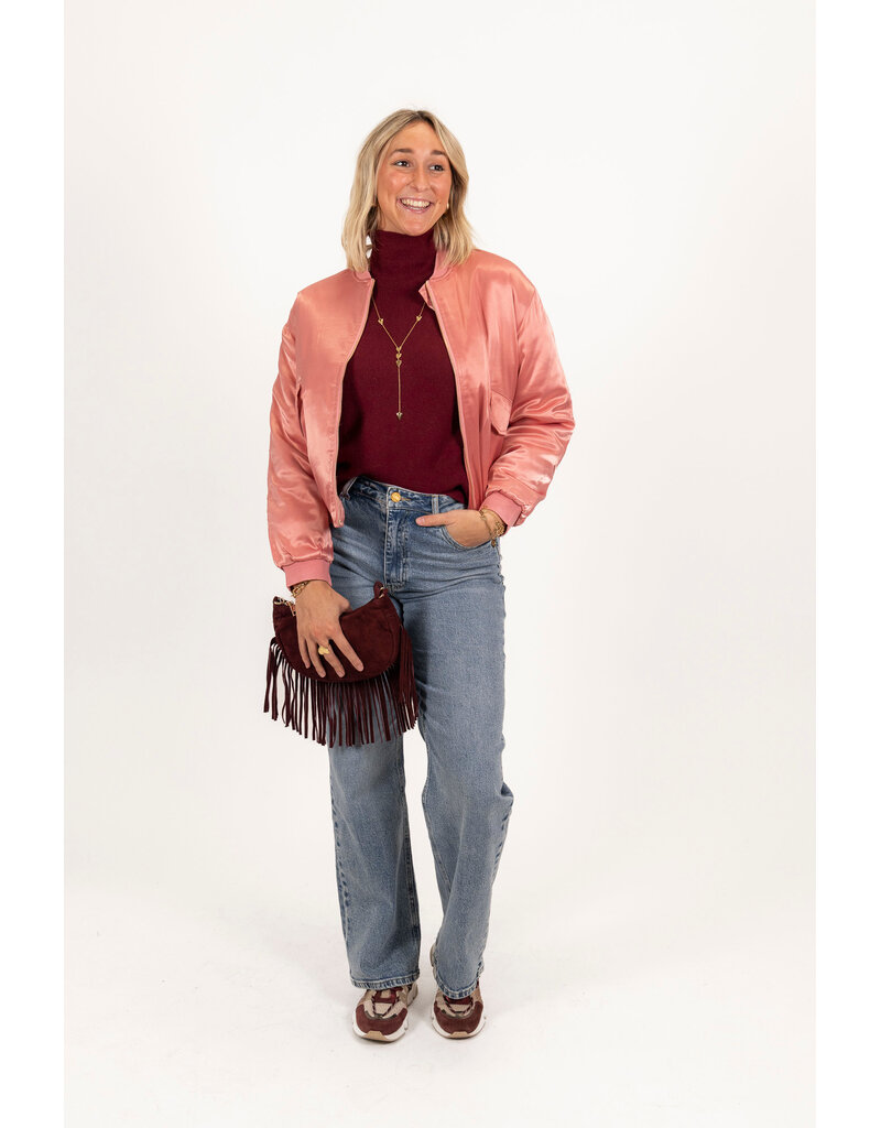21Jewelz Perfect sweater - bordeaux