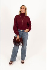 21Jewelz Perfect sweater - bordeaux