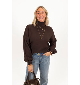 21Jewelz Perfect sweater - choco bruin