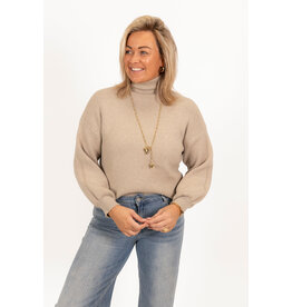 21Jewelz Perfect sweater - taupe