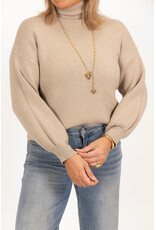 21Jewelz Perfect sweater - taupe