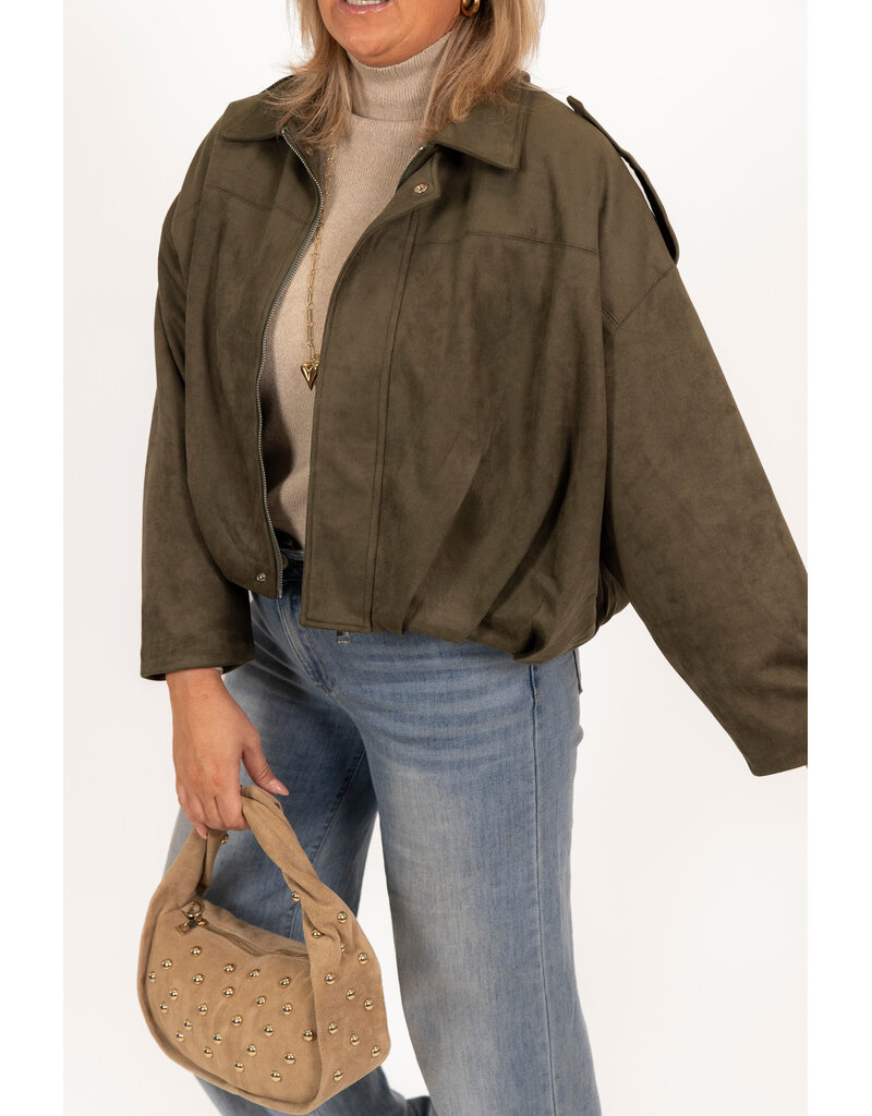 21Jewelz Perfect sweater - taupe