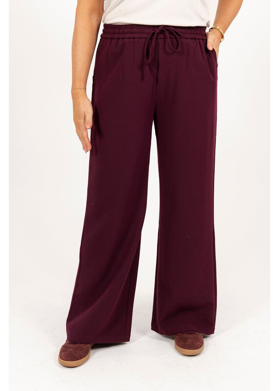 21Jewelz Effen casual jogger - bordeaux