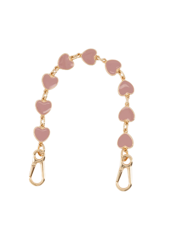 21Jewelz Telefoonkoord met roze hartjes
