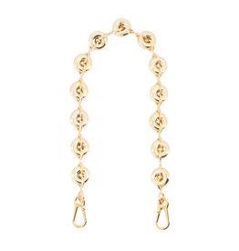 21Jewelz Telefoonkoord met ronde kralen 50cm - goud