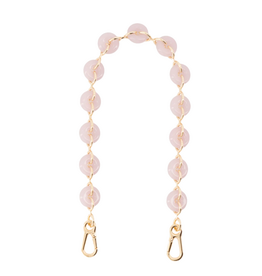 21Jewelz Telefoonkoord met ronde kralen 50cm - roze