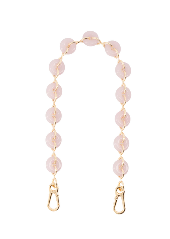 21Jewelz Telefoonkoord met ronde kralen 50cm - roze