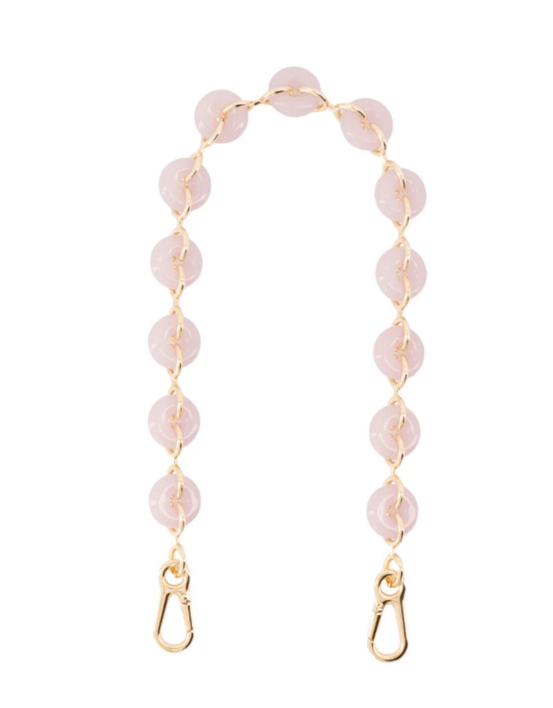 21Jewelz Telefoonkoord met ronde kralen 50cm - roze