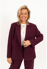 21Jewelz Blazer met dubbele knopen - bordeaux