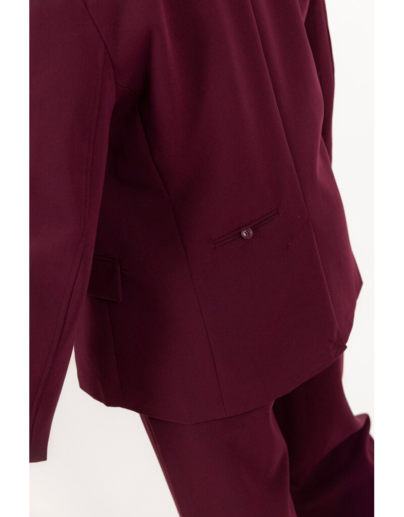 21Jewelz Blazer met dubbele knopen - bordeaux