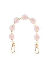 21Jewelz Telefoonkoord met ronde kralen 30cm - roze