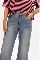 21Jewelz Basic stretch extra long wide leg - blauw