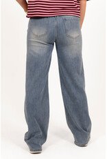 21Jewelz Basic stretch extra long wide leg - blauw