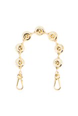 21Jewelz Telefoonkoord met ronde kralen 30cm - goud