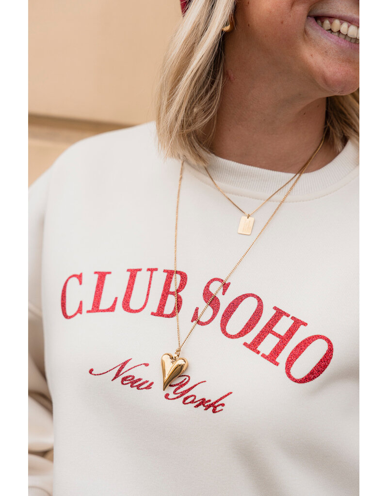 21Jewelz Sweater Club Soho - ecru