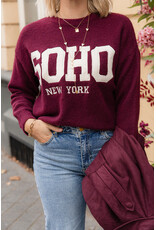21Jewelz Soho trui - bordeaux