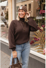 21Jewelz Perfect sweater - choco bruin
