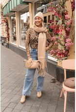 21Jewelz Bruine panterprint top