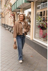 21Jewelz Soho trui - beige/panterprint