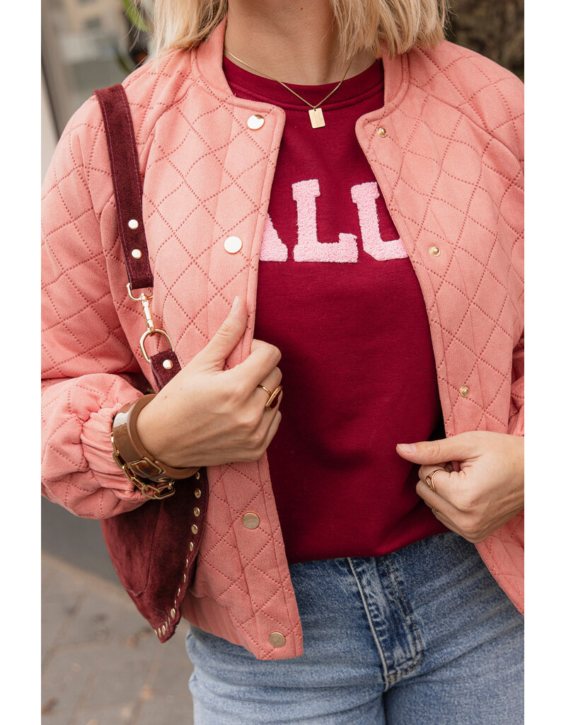 21Jewelz Shirt Salut - bordeaux