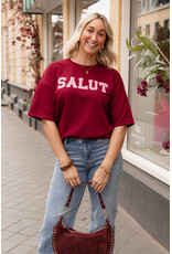 21Jewelz Shirt Salut - bordeaux