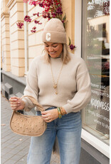 21Jewelz Perfect sweater - taupe
