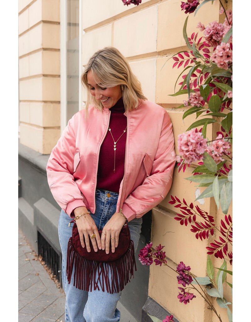 21Jewelz Perfect sweater - bordeaux