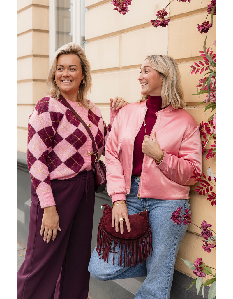 21Jewelz Perfect sweater - bordeaux