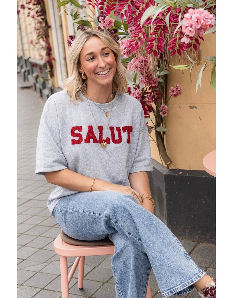 21Jewelz Shirt Salut - grijs