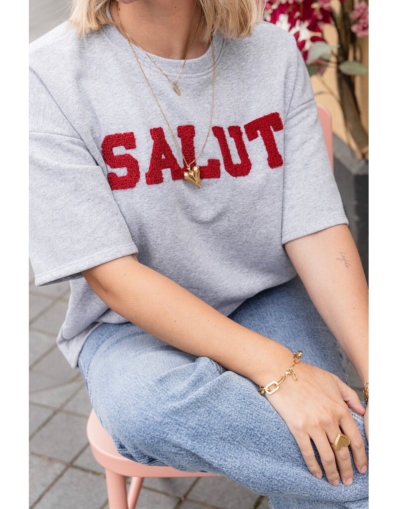 21Jewelz Shirt Salut - grijs