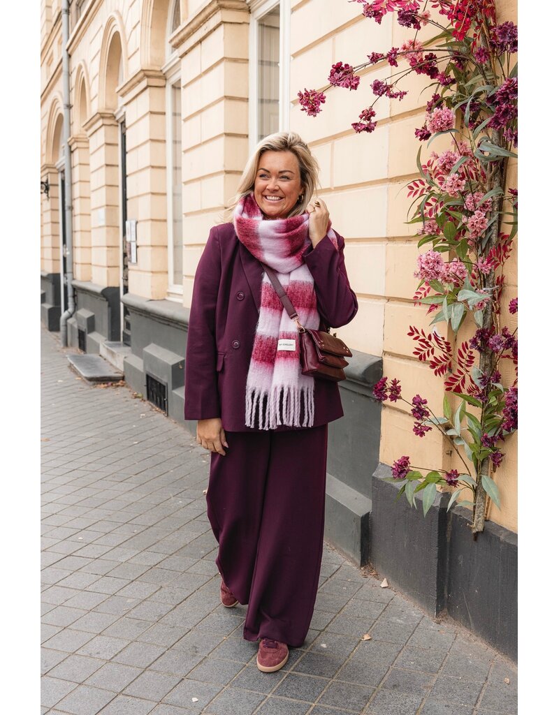 21Jewelz Blazer met dubbele knopen - bordeaux
