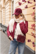 21Jewelz Gewatteerde bomber - bordeaux