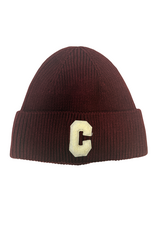 21Jewelz Muts met teddy C embleem - bordeaux