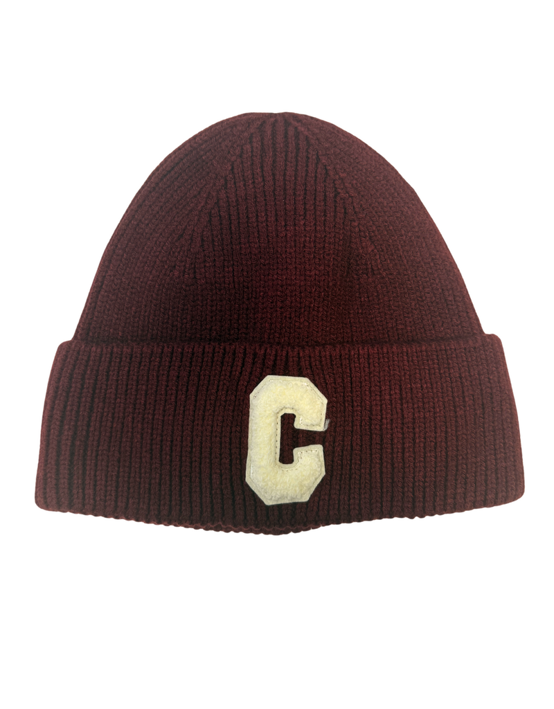 21Jewelz Muts met teddy C embleem - bordeaux