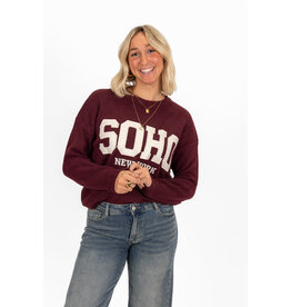 21Jewelz Soho trui - bordeaux