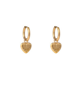 21Jewelz D&E - Balloon heart - goud