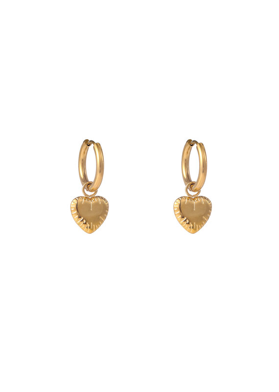 21Jewelz D&E - Balloon heart - goud