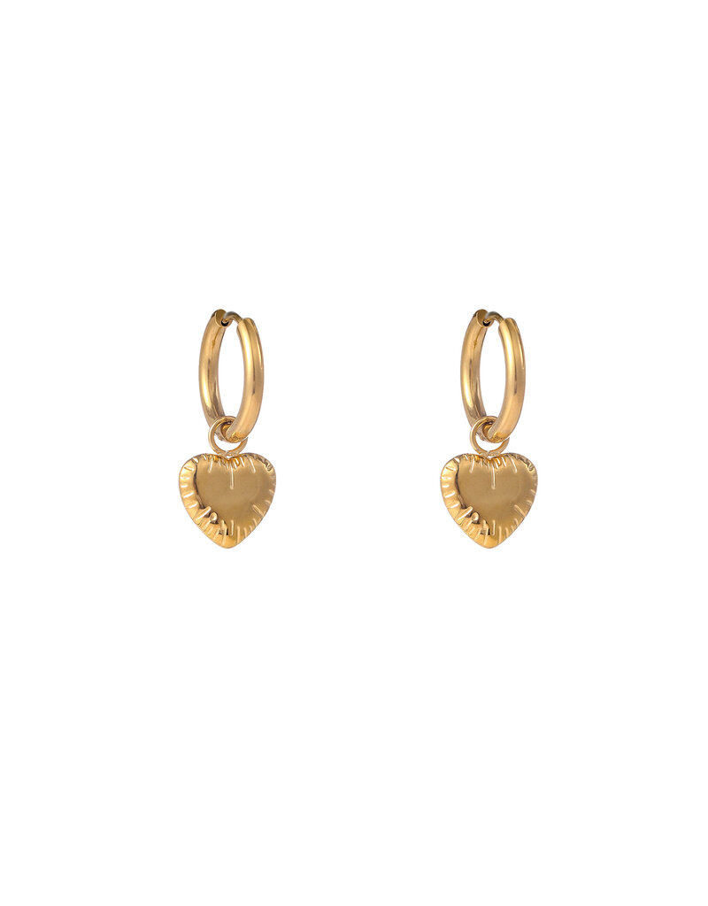 21Jewelz D&E - Balloon heart - goud