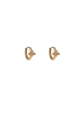 Go Dutch Label D&E - Sparkle Bee Hoop - goud
