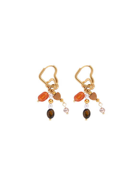 Go Dutch Label D&E - Winter hoop met hartje - goud