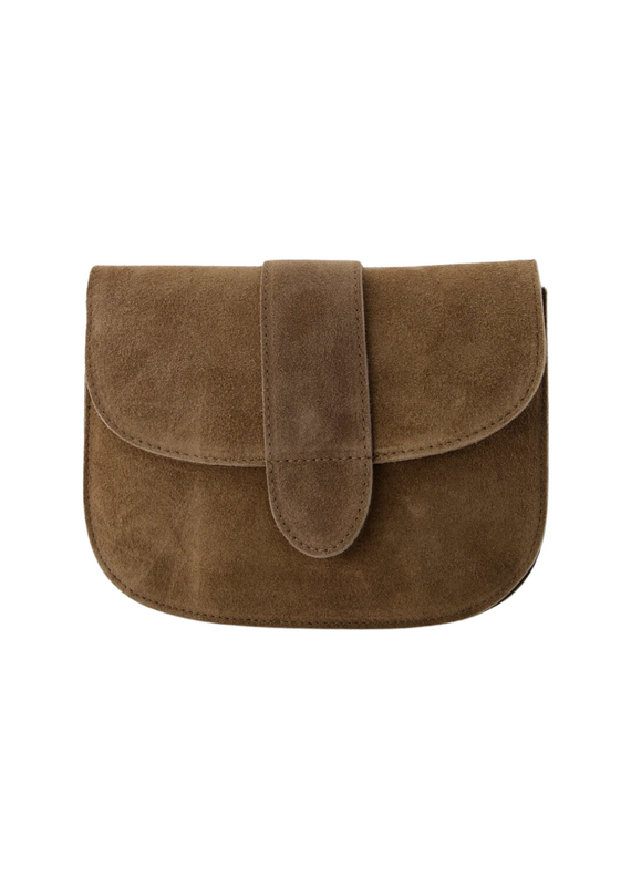 21Jewelz Brand new basic tas - suede taupe
